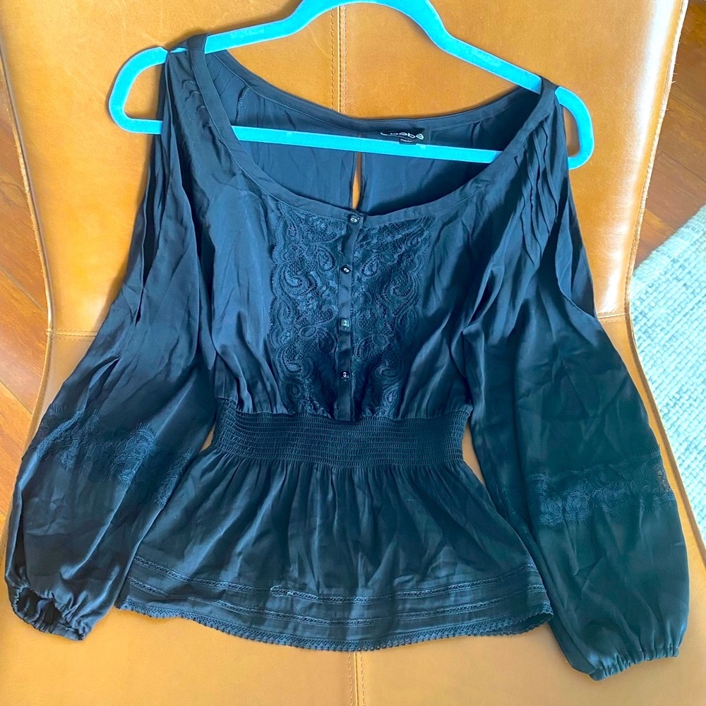 Bebe Blouse NWOT